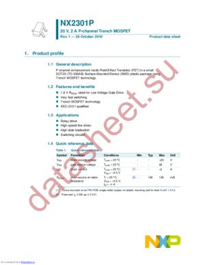 BSS138PW,115 datasheet  