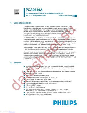 PCA9510A datasheet  