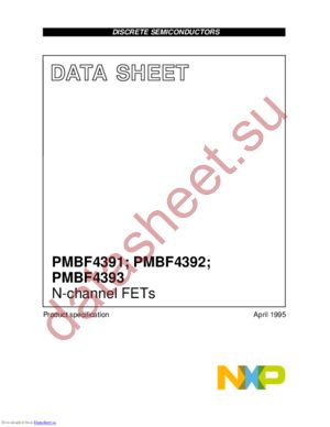 PMBF4391,215 datasheet  