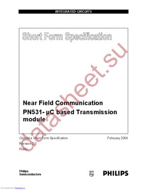 PN5310A3HN/C203,51 datasheet  