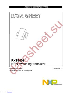 PXT4401,115 datasheet  