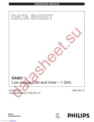 SA601DK,118 datasheet  