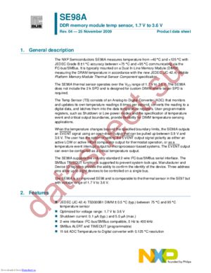 SE98ATL,147 datasheet  