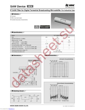 WFA18B0037KB datasheet  