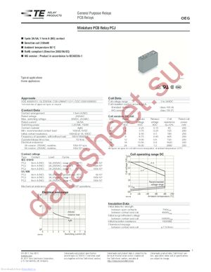 PCJ-112D3M datasheet  