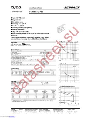 PCN-105D3MHZ datasheet  
