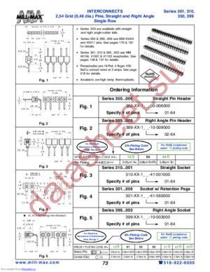 399-13-101-10-003000 datasheet  