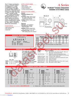 AW10GKE datasheet  