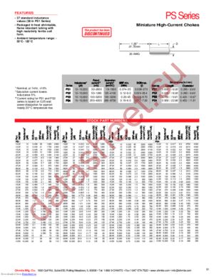 PS1-564K datasheet  