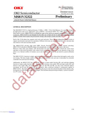 MS81V32322-7TB datasheet  