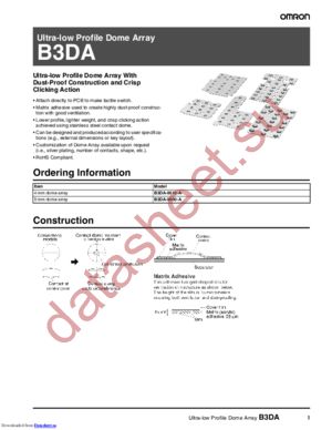 B3DA-0000-A datasheet  