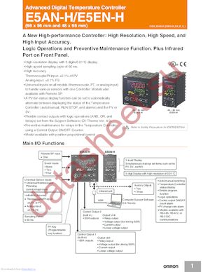 E5EN-HSS3BFMD-500 datasheet  