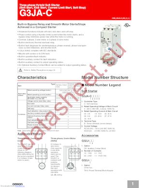 G3JA-C416B AC/DC24 datasheet  