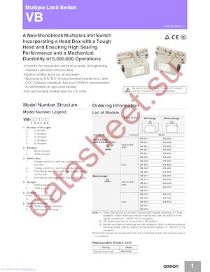 VB-3121 datasheet  