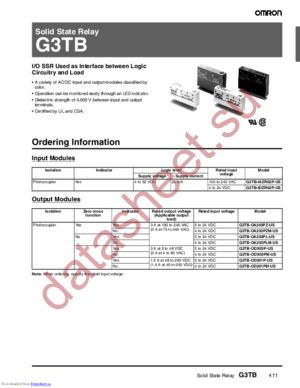 G3TB-OA203PZM-US DC4-24 datasheet  