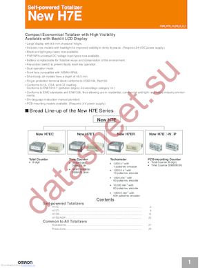 H7ER-NV1-B datasheet  