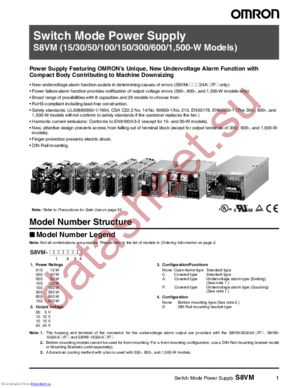 S8VM60012C datasheet  