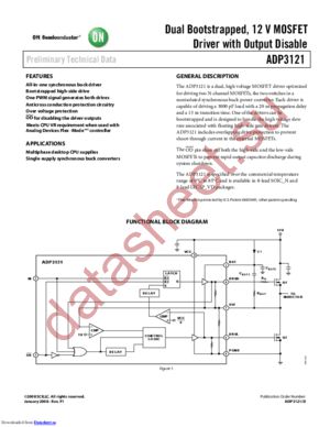 ADP3121 datasheet  