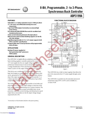 ADP3199AJCPZ-RL datasheet  