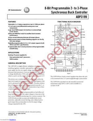 ADP3199JCPZ-RL datasheet  