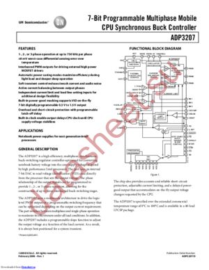 ADP3207JCPZ-RL datasheet  