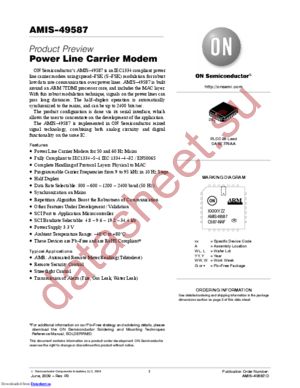 AMIS49587C5871RG datasheet  