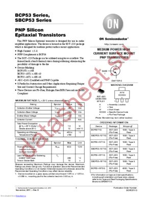 SBCP53T1G datasheet  