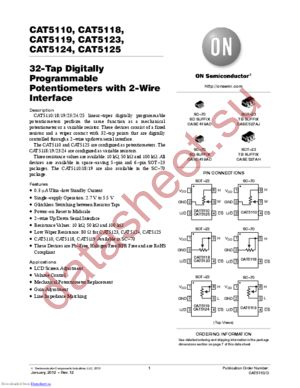 CAT5125TBI10GT3 datasheet  