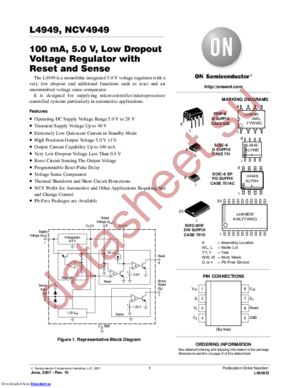 NCV4949PDR2G datasheet  