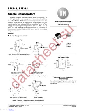 LM311DR1 datasheet  