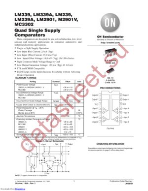 LM239ADR2 datasheet  