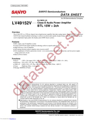 LV49152V-MPB-E datasheet  