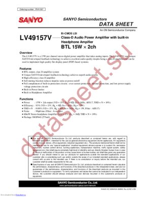 LV49157V-TLM-H datasheet  