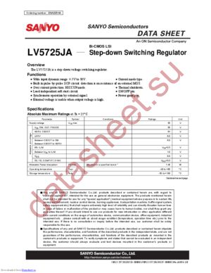 LV5725JA-AH datasheet  