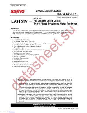 LV5071M-TLM-H datasheet  
