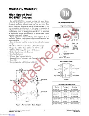 MC34151-D datasheet  