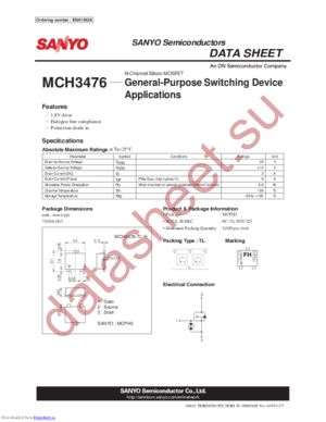 CPH3457 datasheet  