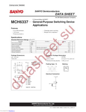 ECH8671-TL-H datasheet  