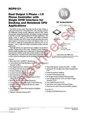 NCP6121S52MNR2G datasheet  