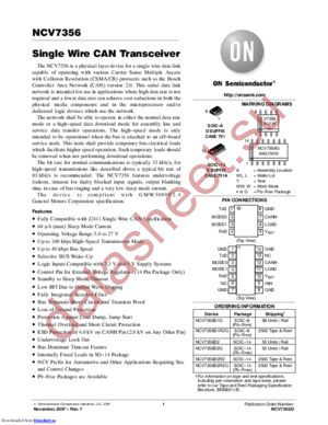 NCV7356D1G datasheet  