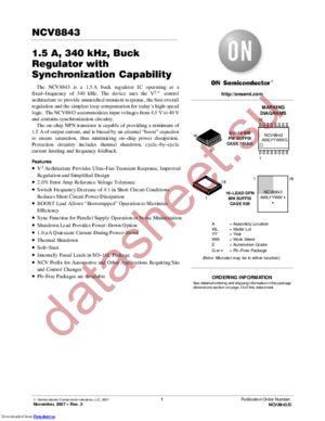 NCV8843PWR2G datasheet  