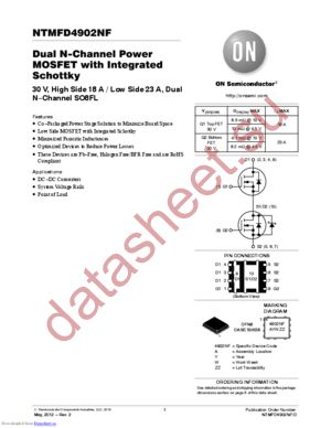 NTMFD4902NFT1G datasheet  
