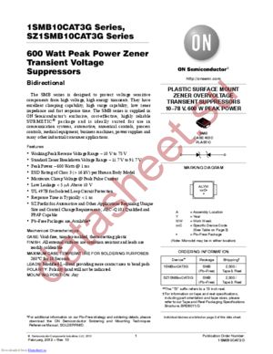 SZ1SMB28CAT3G datasheet  