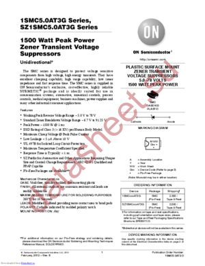 SZ1SMC51AT3G datasheet  