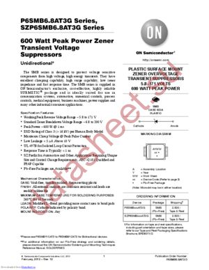 SZP6SMB15AT3G datasheet  