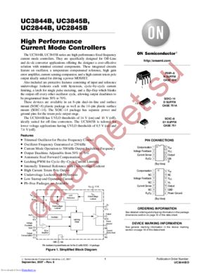 UC2844BD1G datasheet  