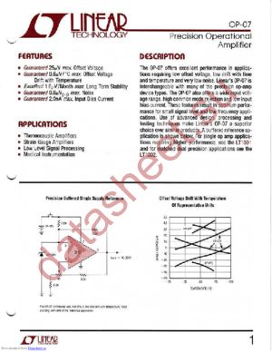 op-07j8 datasheet  