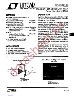 OP16GN8 datasheet  