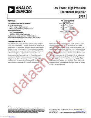 OP97FSZ-REEL datasheet  