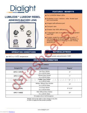 OPC-11MED datasheet  